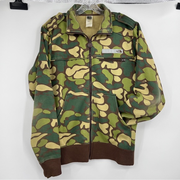Men’s Rare The North Face Camo Jacket Rare “Never Stop Exploring” Must Have - Picture 5 of 12